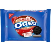 OREO Hot Cocoa Creme Chocolate Sandwich Cookies, Limited Edition, Holiday Cookies, 12.2 oz