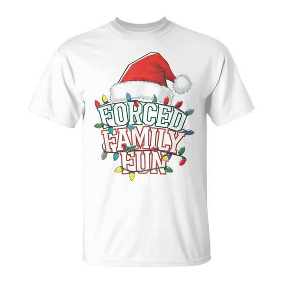SR Forced Family Fun Christmas T-Shirt