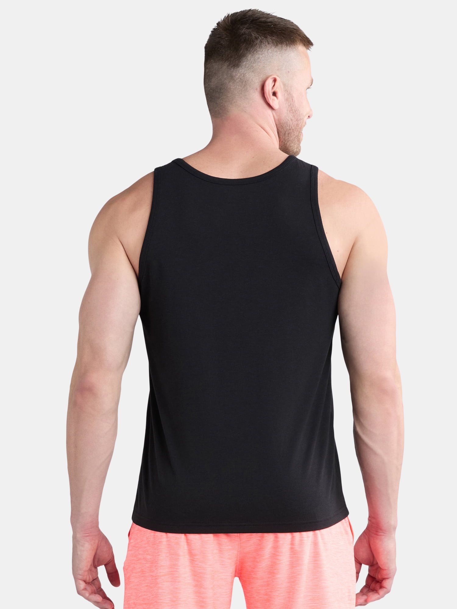 Athletic Works Men's and Men's Big & Tall Tri-Blend Tank Top, Sizes XS-4XLT