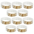 thumbnail image 3 of LOLIPPYY 100 Pieces VIP Wristbands Bracelets for Parties, Events, Concerts, Fairs, and Festivals, 3 of 7