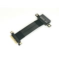thumbnail image 2 of High Speed Shielded PCI-E Express X4 Riser Extension Cable - 100MM, 2 of 2