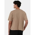 thumbnail image 5 of No Boundaries Boxy Cropped Tee, 2-Pack, Men's and Big Men's, 5 of 7