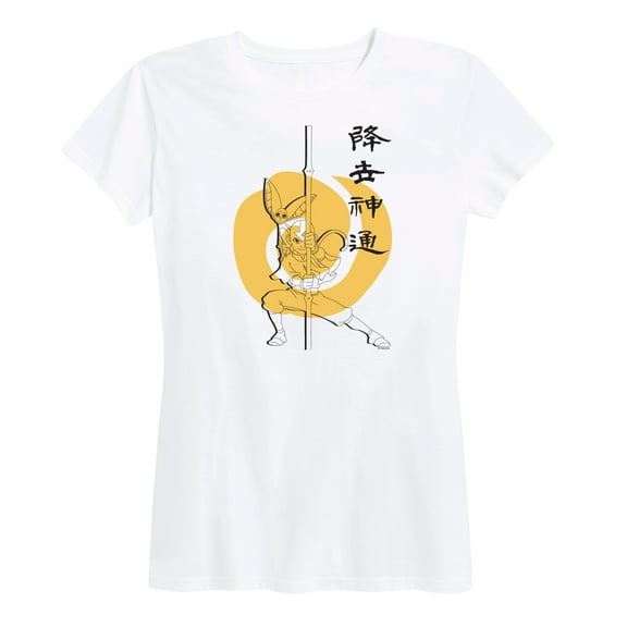 Avatar - The Last Airbender - Aang Momo Kanji - Women's Short Sleeve Graphic T-Shirt