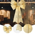 thumbnail image 4 of Bzdzmqm under $5 LED Christmas Bow,Large LED Christmas Bow,Lighted Wreath Bow with Warm Lights,Battery Operated Christmas Tree Bow,Indoor Outdoor Christmas Decoration,Festive Holiday Bow for Decor, 4 of 6