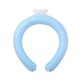 thumbnail image 1 of Vendajes refrescantes para el cuello, productos refrescantes reutilizables para el cuerpo, para uso en exteriores e interiores, Relie Blue, 1 of 5