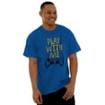 thumbnail image 3 of Play With Me Gamer Funny Nerdy Geeky Men's Graphic T Shirt Tees Brisco Brands M, 3 of 6