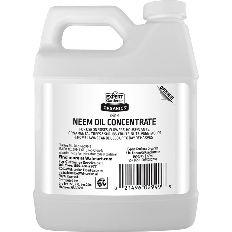 Expert Gardener Neem Oil Concentrate, 12oz photo 2