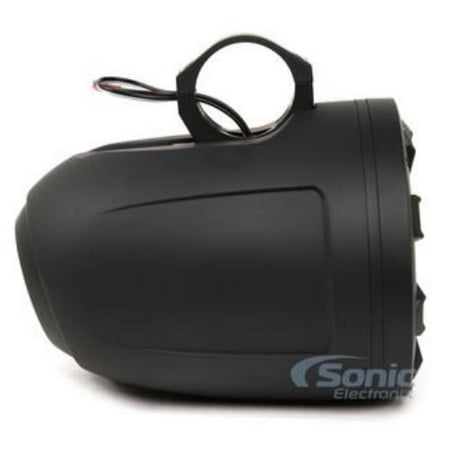 - Mb Quart Nt1-120lb Nautic Series 2-Way Wake Tower Speaker With Matte Black Finish and Mounting Hardware, 8