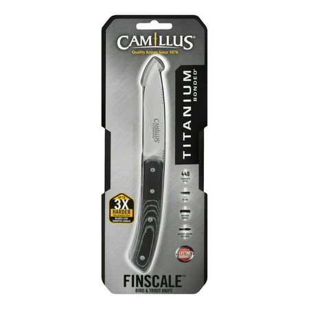 - Camillus Finscale Titanium Bonded Bird & Trout Knife