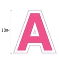 thumbnail image 2 of Vispronet Pink 18" Happy Birthday Yard Sign, 17 Piece Letter Set, 2 of 8