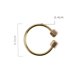 thumbnail image 2 of unbranded 1Ud Llavero Unisex De Latón A Mano Para Uso Diario En Color Dorado, 2 of 8