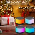 thumbnail image 5 of Portable Bluetooth speaker, wireless RGB LED speaker, TWS pairing, HD sound, TF card support, mini for travel, outdoor, party, 5 of 5