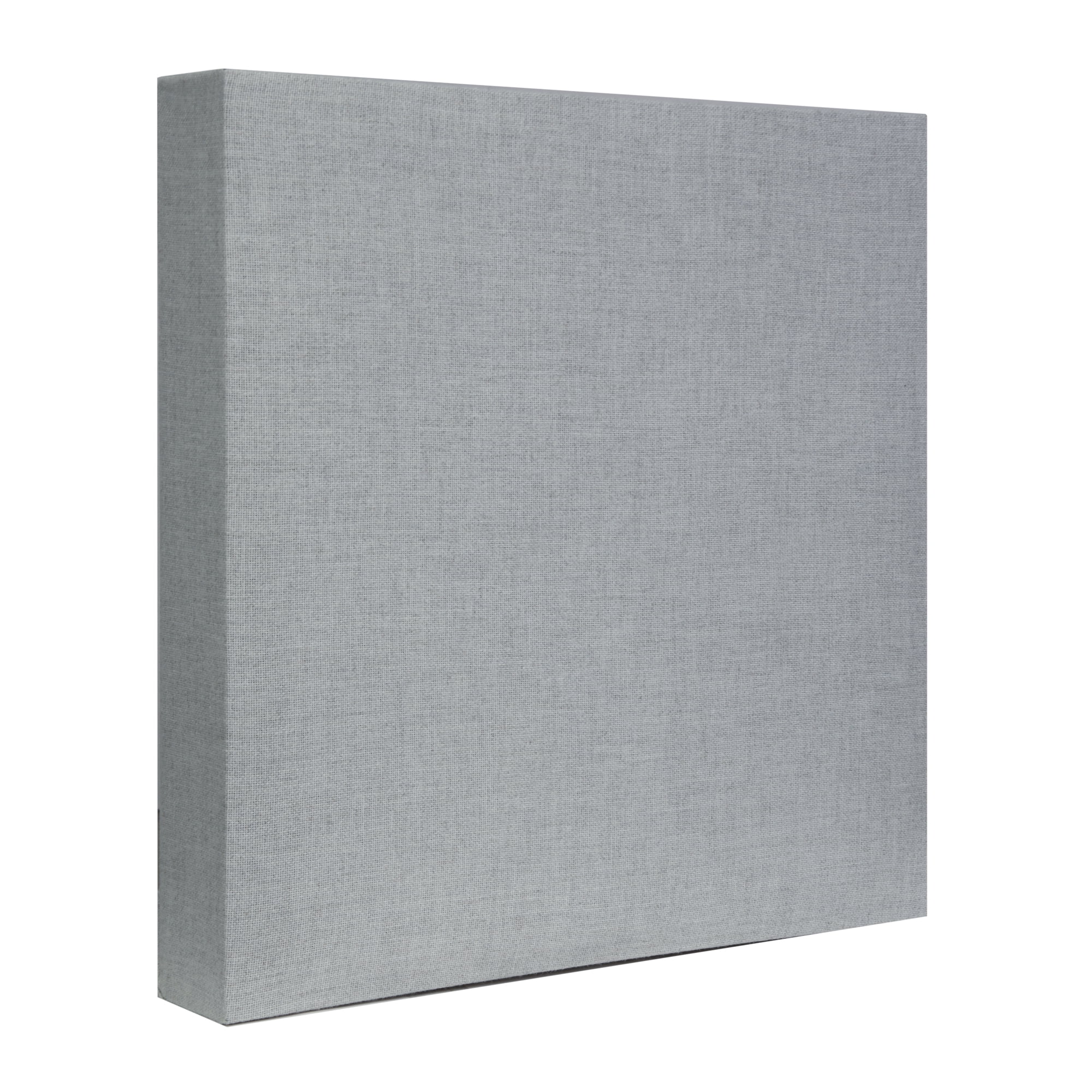 ATS Acoustics Tackable Acoustic Panel 24" x 24" x 4" Sound Absorbing Professional Studio Quality Tack Board Wall Panel (Blue Smoke)