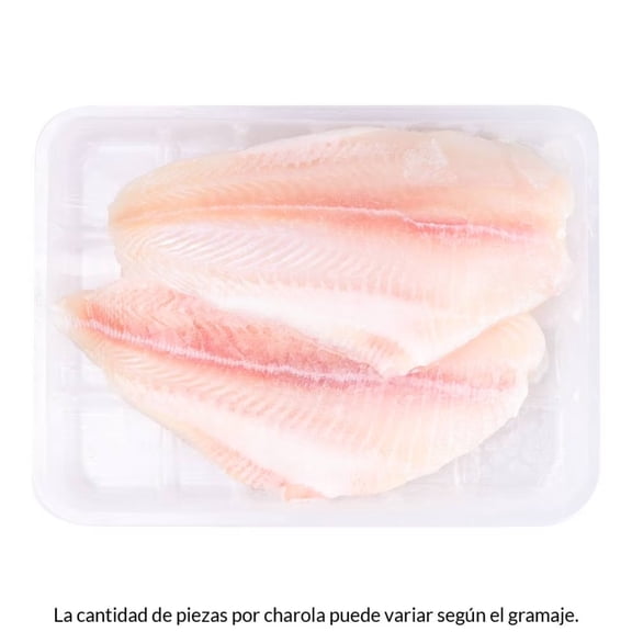 Filete basa oriental rojo por kg  peso aprox por charola 800 a 900 g