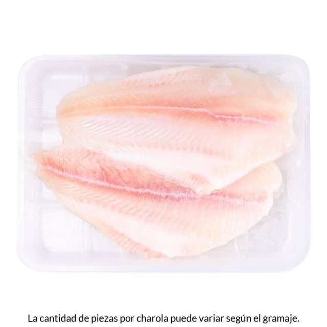 Filete basa oriental rojo por kg peso aprox por charola 800 a 900 g