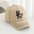 thumbnail image 6 of Staki Toddler Baseball Cap Hat Toddler Baseball Cap – Cute Hat for Kids, Adjustable Toddler Ball Cap Khaki,3-8 Years, 6 of 8