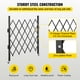 thumbnail image 4 of VEVOR Puerta de seguridad plegable individual, 48" H x 66" W Puerta de puerta plegable, puerta de seguridad de acordeón de acero, puerta de seguridad de expansión flexible, puerta de barricada, 4 of 9