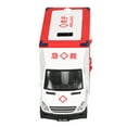 thumbnail image 2 of Ambulance Vehicle Toy, Ambulance Toys Stable Driving High Simulation Alloy  For Kids, 2 of 8