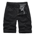 thumbnail image 2 of pstuiky Pantalones cortos para hombre, Pantalones cortos deportivos de verano para hombre, de color liso, informales, cargo Pantalones cortos de golf, 2 of 3