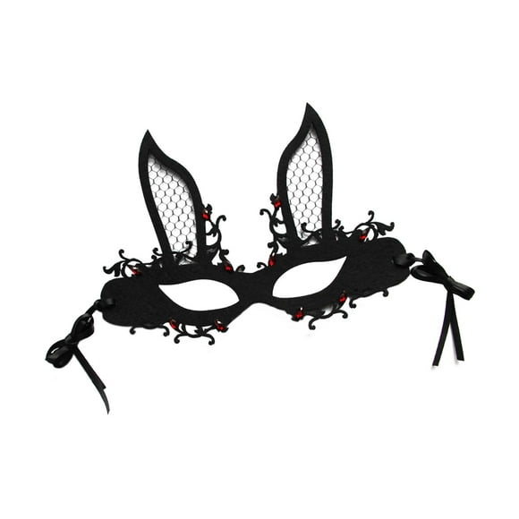 Rabbit Headgear Head Cover Costum Props for Fancy Mardi Carnival Masquerade