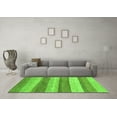 thumbnail image 3 of Ahgly Company Indoor Rectangle Abstract Green Modern Area Rugs, 8' x 12', 3 of 4