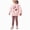 R599-Pink, variant on NOLDARES Little Girls Outfits 2 Piece Toddler Long Sleeve Sweatshirt Leggings Pants Fall Winter Clothing Set(Pink,6-7 Y)