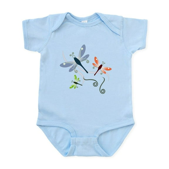 CafePress - Dragonfly Infant Bodysuit - Baby Light Bodysuit