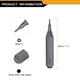 thumbnail image 2 of Uxcell 5 piezas de punta de destornillador Torx T1 5/32" hexagonal magnético de estrella de 6 puntos de acero S2, 2 of 6