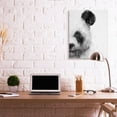 thumbnail image 3 of Stupell Industries Watercolor Panda Beer Face Abstract Black White Animal Canvas Wall Art Design by Brandon Wong, 30" x 40", 3 of 6