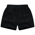 thumbnail image 2 of Tdoqot Girls Jean Shorts with Pockets- Ripped Elastic Waist Fashion Denim Shorts Black Size 8 T, 2 of 5