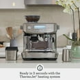thumbnail image 3 of Breville The Barista Pro Espresso Machine, BES878SHY, Smoked Hickory, 3 of 5