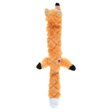 SPOT Skinneeez Extreme Quilted Stuffing Free Fox Dog Toy, 23"