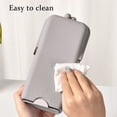 thumbnail image 6 of Slccxzc Silicone Makeup Brush Storage Bag Waterproof Travel Cosmetic Organizer Toiletry Pouch, 6 of 7