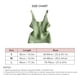 thumbnail image 4 of Top cruzado cruzado frontal sin mangas, Top cruzado con cuello en V para mujer, Color puro a la moda, para fiesta diaria, 4 of 6