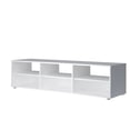 thumbnail image 4 of Media Collection  6 Shelf TV Stand, White, 4 of 12