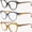 1.5X, variant on 3 Pay for Women's Anti-blue Glasses, Cat Frame Women's Computer Glasses, Anti-glare Glasses