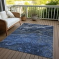 thumbnail image 6 of Addison Rugs Chantille Indoor/Outdoor Transitional Abstract Blue Washable Rectangle Rug, 10' x 14', 6 of 6