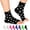 Black Dot, variant on NEWZILL Plantar Fasciitis Socks with Arch Support, Eases Swelling & Heel Spurs, BEST 24/7 Foot Care Compression Sleeve, Ankle Brace Support, Increases Circulation, Relieve Pain Fast