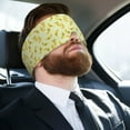 thumbnail image 5 of Yiaed Bananas Print Sleep Mask Blackout - Soft Eye Cover for Sleeping with Adjustable Veclro Breathable Eye Blindfold for Night Nap Travel, 5 of 7