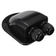 thumbnail image 1 of 2 uds. Glándula de entrada de cable solar impermeable ABS Entrada de cable doble solar Carcasa de entrada de cable doble para paneles solares de RV, caravana y marina, negro, 1 of 2