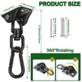 thumbnail image 2 of Kit para Colgar Hamaca Feanron Capacidad 544 kg Acero Inoxidable 304, 2 of 7