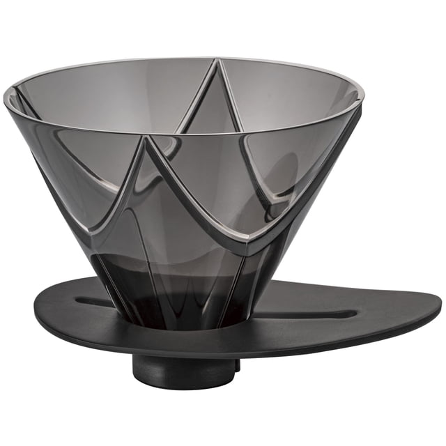 Goteador de Café Hario V60 Mugen Tamanho 02 Preto Transparente HARIO NA