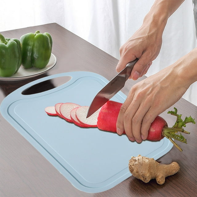 Vadktai Large Cutting Board, Dishwasher, Safe Plastic Chopping Board for Kitchen with Easy Grip Handle