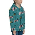 thumbnail image 5 of Kdxio Dachshund Dog Pattern Kids Boys Girls Zip Up Hoodie 3D Printed Hooded Sweatshirt Hoody Coat with Pocket 7-12 Y-Small, 5 of 6