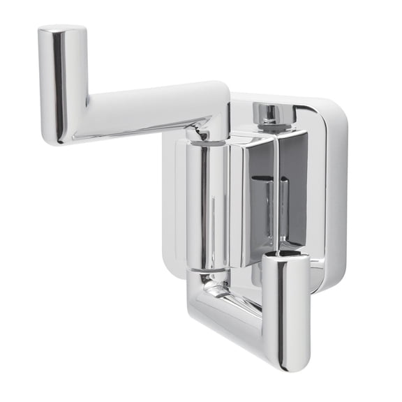 Speakman SA-2408 Kubos Double Robe Hook, Polished Chrome CA2