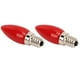 thumbnail image 5 of 2 bombillas E12 de 4 LED SMD2835 para candelabro, 220 V, 1,5 W, de cristal, para techo y pared, color rojo., 5 of 14