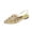 Gold, variant on Womens Flats Closed Pointy Toe Mesh Sandals Slingback Slip-On Comfortable Mules Size 6