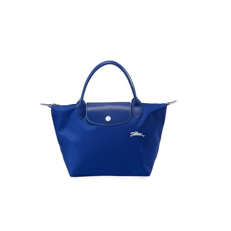 LongChamp Women's Le Pliage Club Small Top Handle Tote Bag Handbag Cobalt  Blue