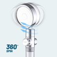 thumbnail image 5 of Led Shower Head 3 Colors Automatically Changing Light Battery-Free High Pressure Water Saving Shower Head(Three Colors)…, 5 of 5