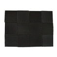 thumbnail image 4 of OUSGAR 12/24/36/48/96 Pack Studio Acoustic Foams Panels Sound Dampening Noise Sound Insulation Foam Wedges, 4 of 9